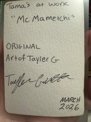 McMametchi aceo art card thumbnail 2