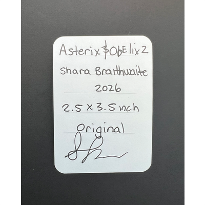 Asterix & Obelix 2 aceo art card thumbnail 3