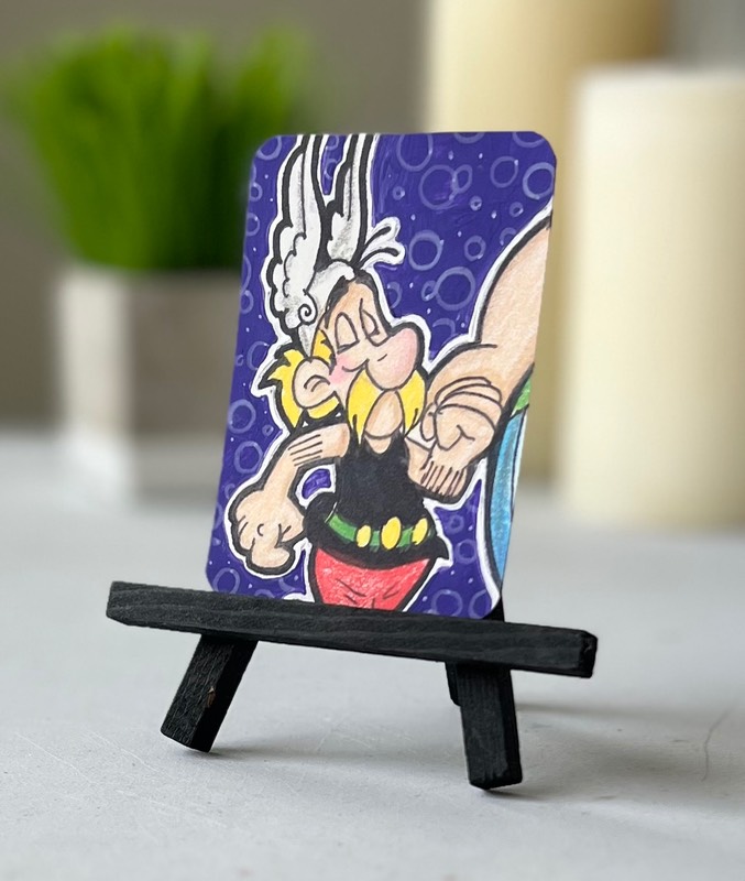 Asterix & Obelix 2 aceo art card