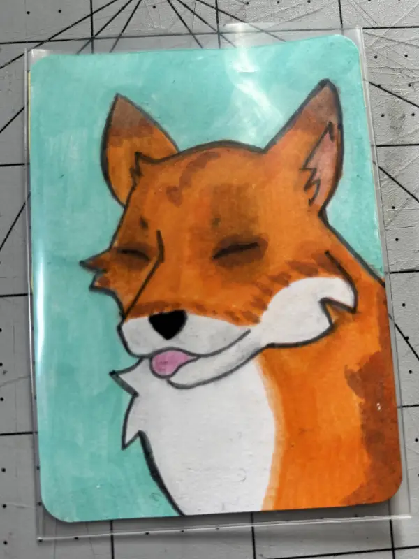 Say Cheese aceo art card