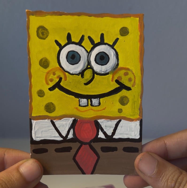 Spongebob Squarepants ACEO aceo art card