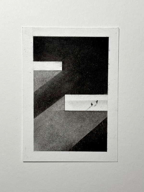 Polaroids from the Void (3/5) aceo art card