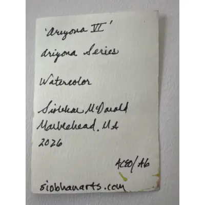 Arizona VI aceo art card thumbnail 2
