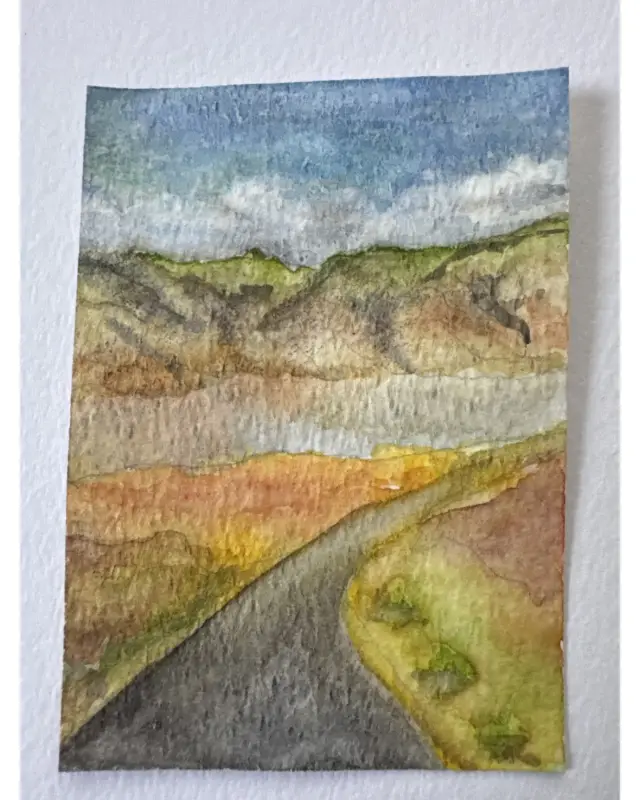 Arizona VI aceo art card