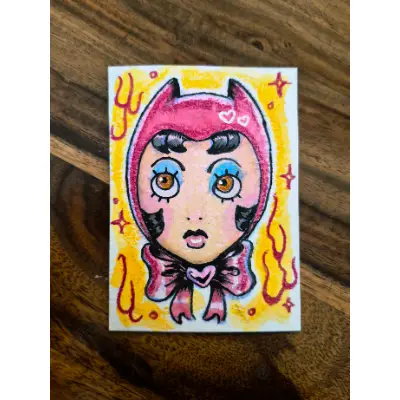 Cutie Patootie aceo art card thumbnail 1