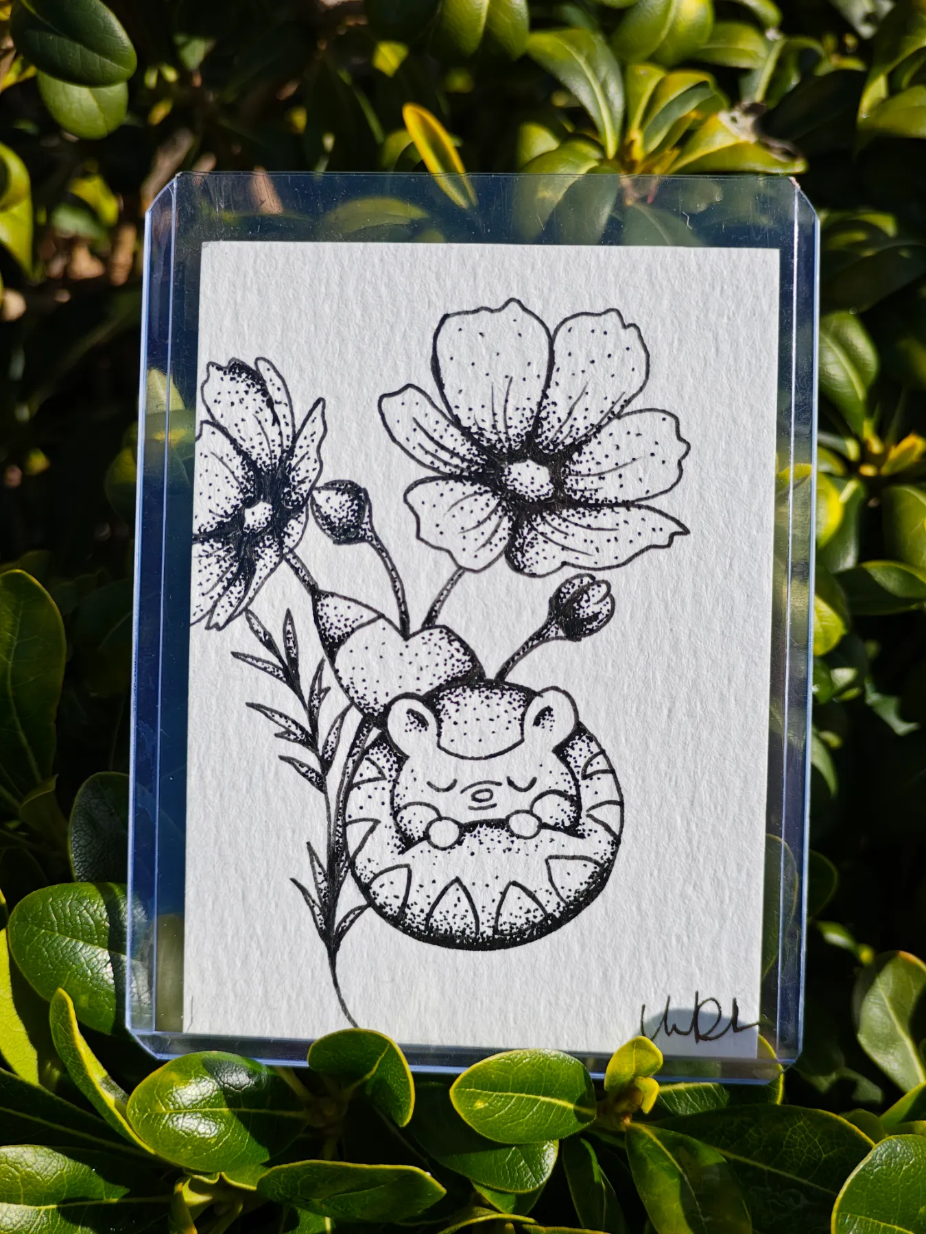 Electric Mouse aceo art card