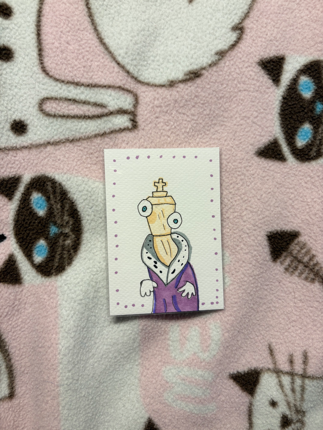 Kinger aceo art card