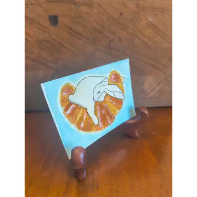 Lightly Toasted aceo art card thumbnail 2