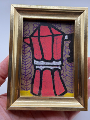 La Moka | 45.8788° N, 8.4085° E Piedmont, Italy | ACEO Original aceo art card thumbnail 3