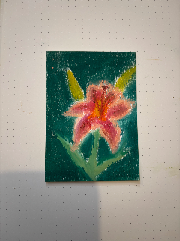 Lily Portrait aceo art card