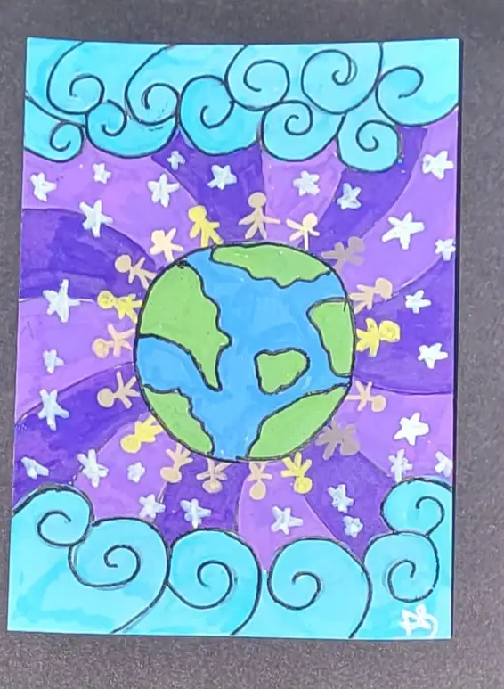 Fruits of the spirit 7/9 - Faithfulness aceo art card