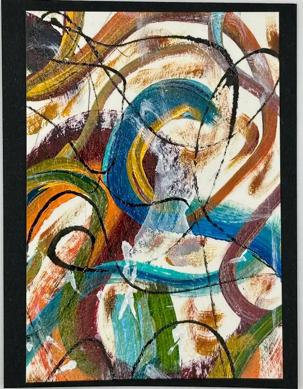 Fragments F-17 aceo art card
