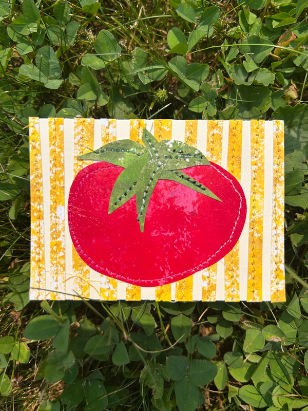 Summer tomato!!! aceo art card
