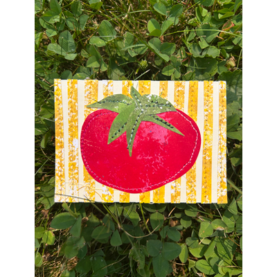 Summer tomato!!! aceo art card thumbnail 1