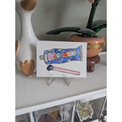 Bloonies aceo art card thumbnail 1