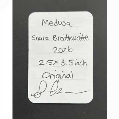 Medusa aceo art card thumbnail 3