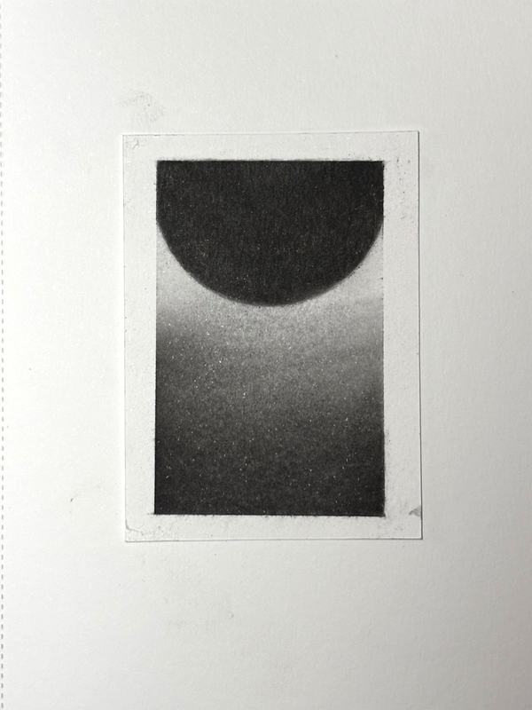 Hole aceo art card