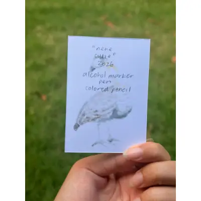 Nene Cutie aceo art card thumbnail 2