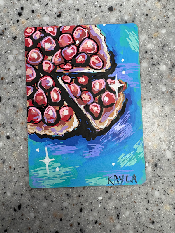Cute Pie aceo art card