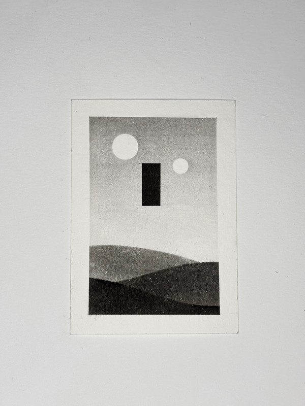 Planet X aceo art card