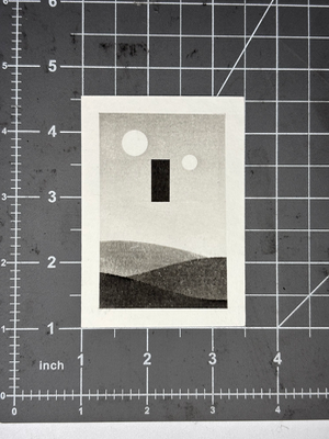 Planet X aceo art card thumbnail 2