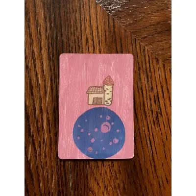 Moon Farm aceo art card thumbnail 2