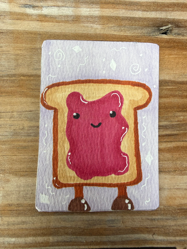 ACEO Original “Yummies Series” #3/3 bayleebowenart aceo art card