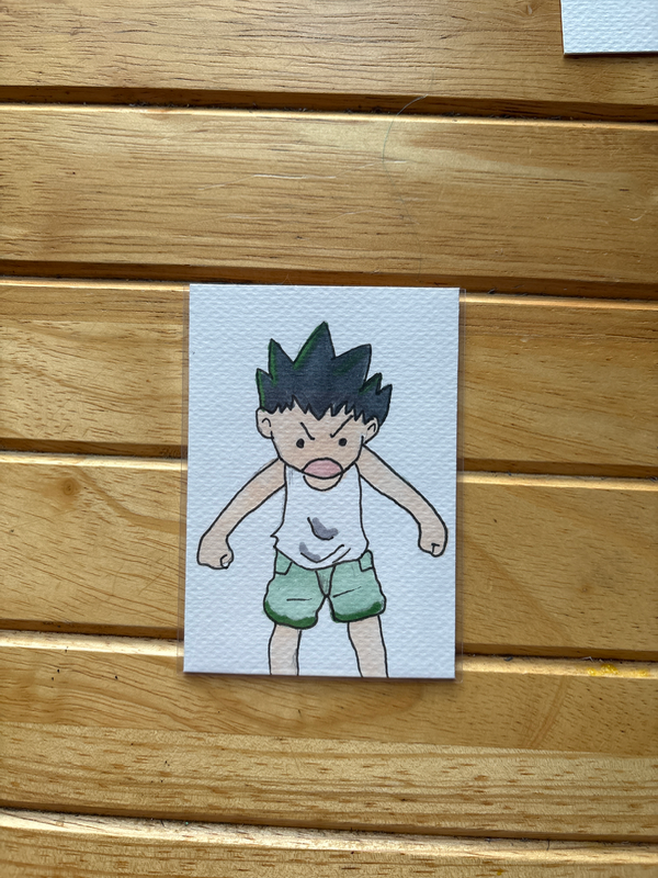 😠😠😠 aceo art card