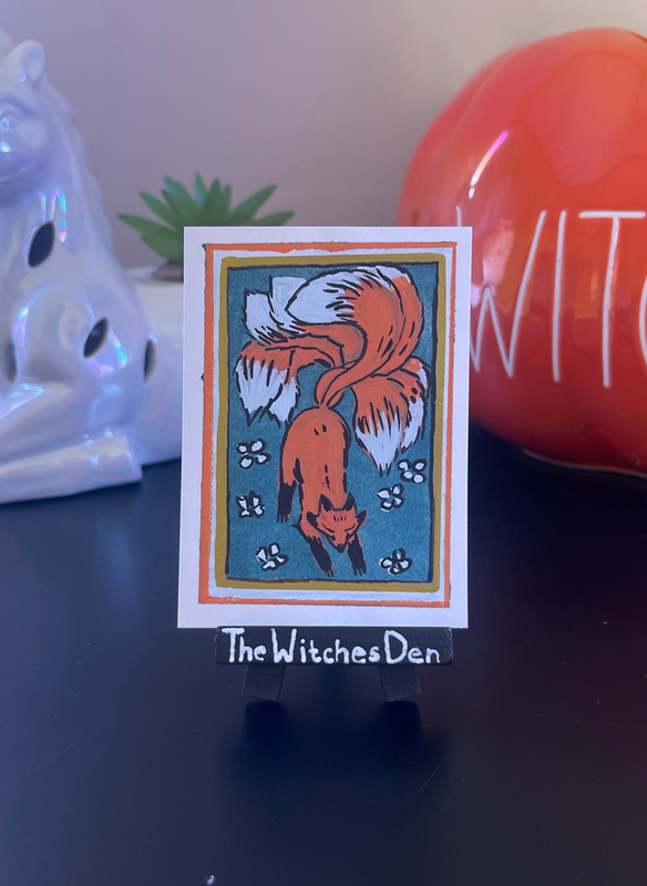 Kitsune aceo art card