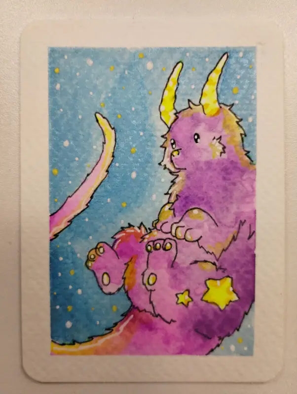 Stary Drift aceo art card