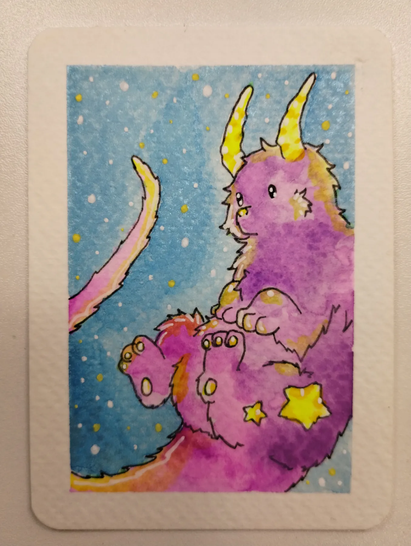 Stary Drift aceo art card