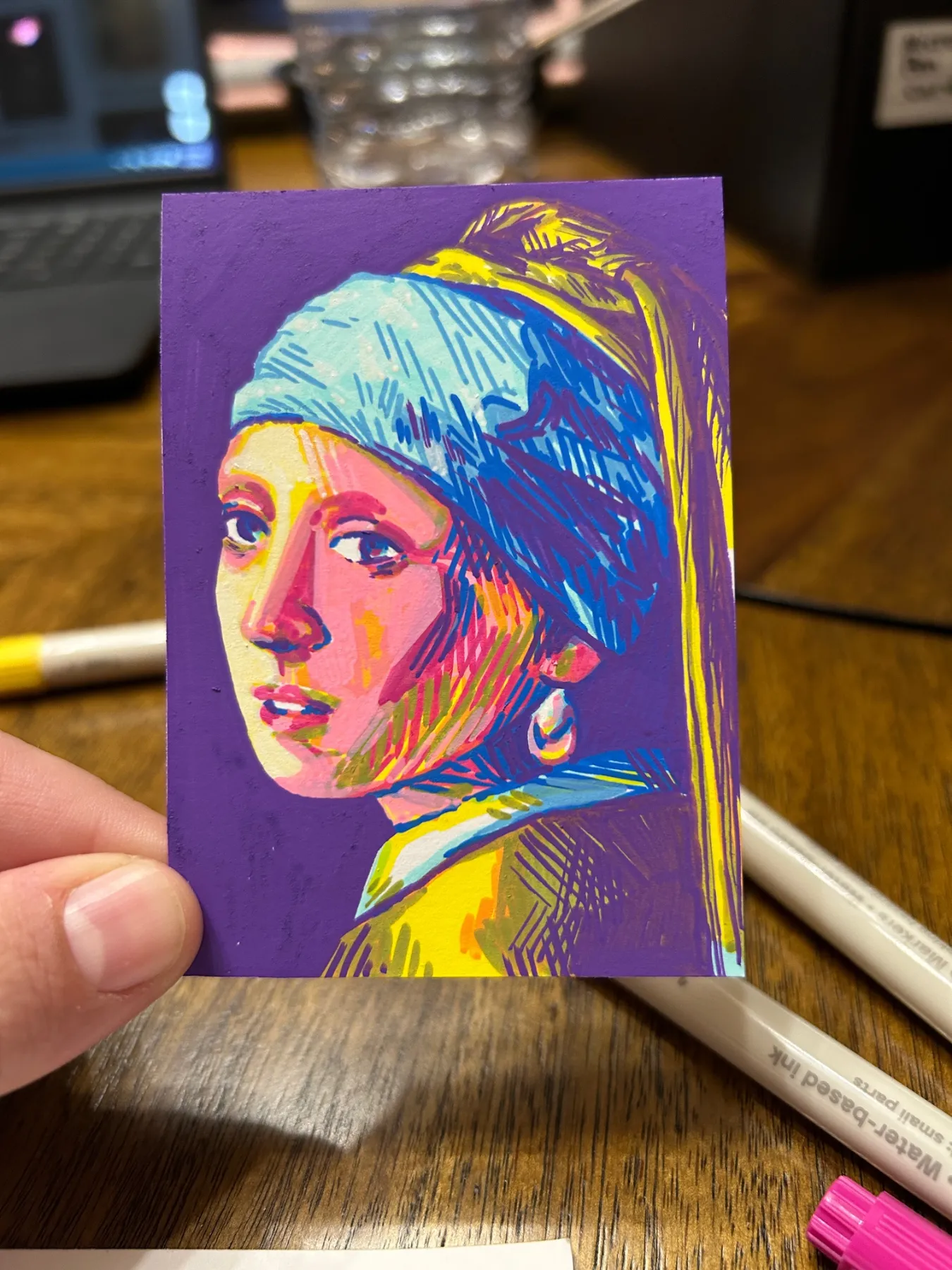 Vermeer '26 aceo art card