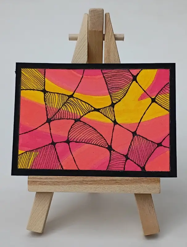 NeuroWeb - Series 1 - Card #4 aceo art card