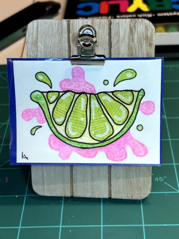 La Lima aceo art card