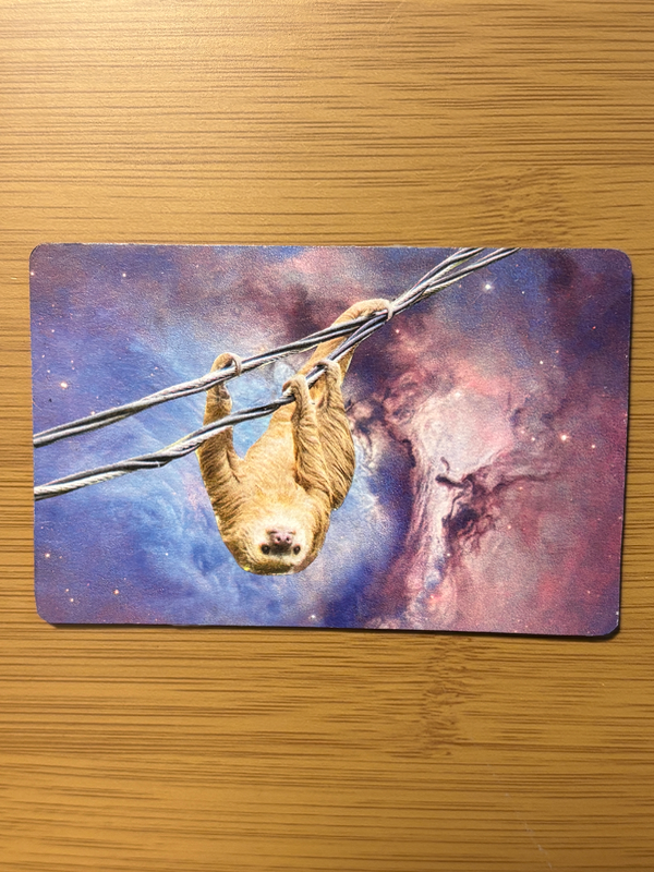 Hanging Around aceo art card