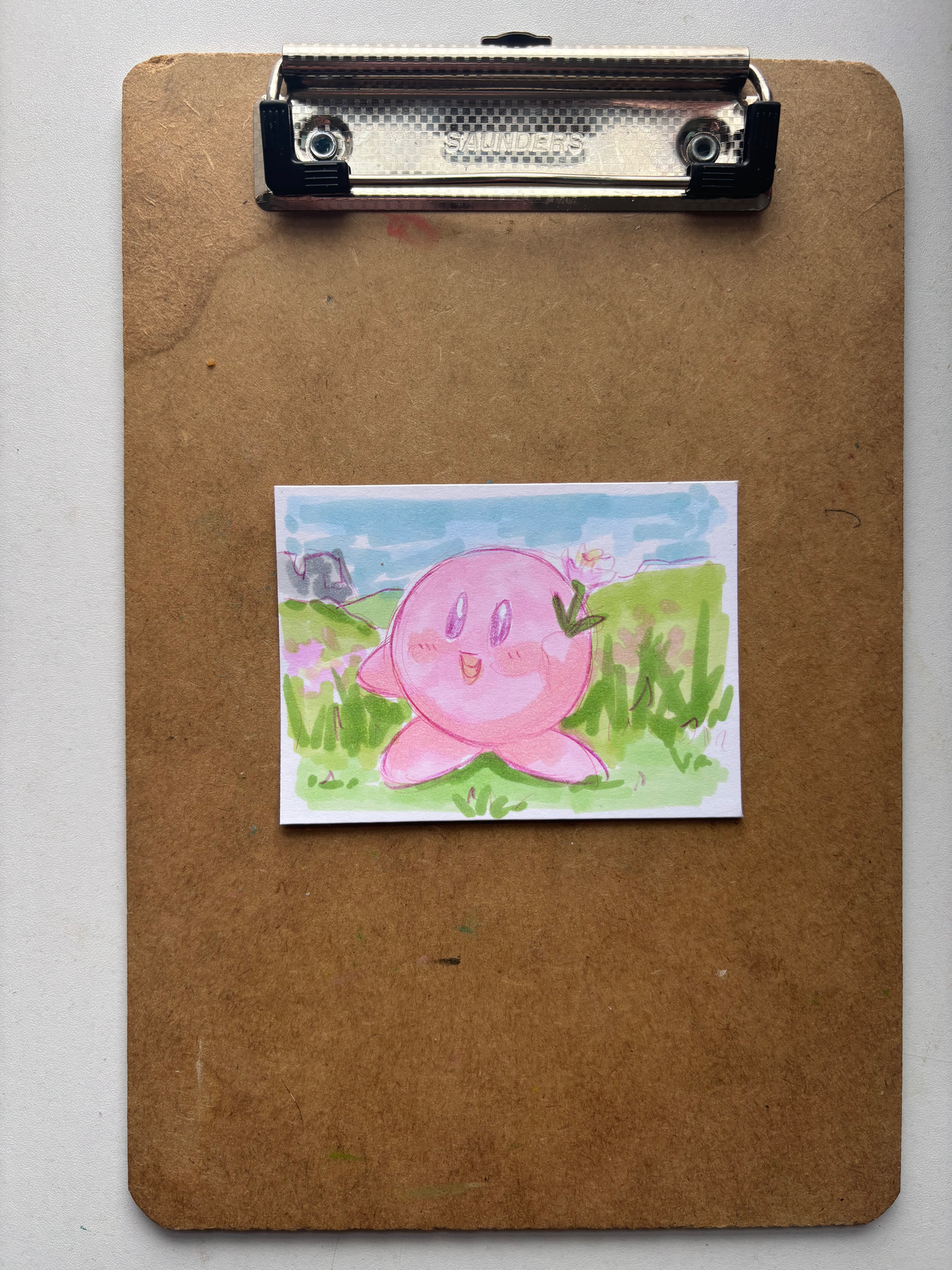 “Kirby” aceo art card