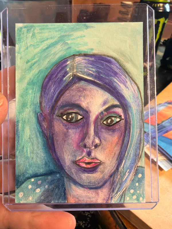 Chelsea aceo art card