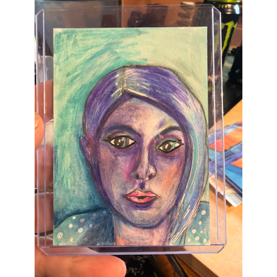 Chelsea aceo art card thumbnail 1