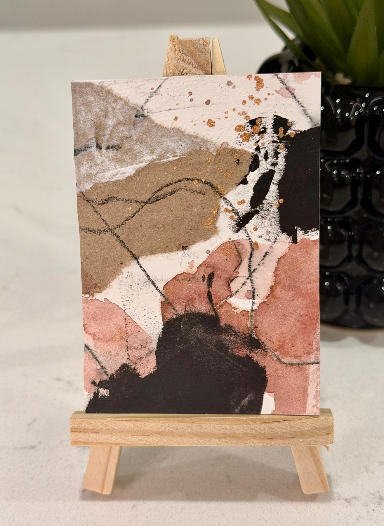 Rooted Radiance II aceo art card