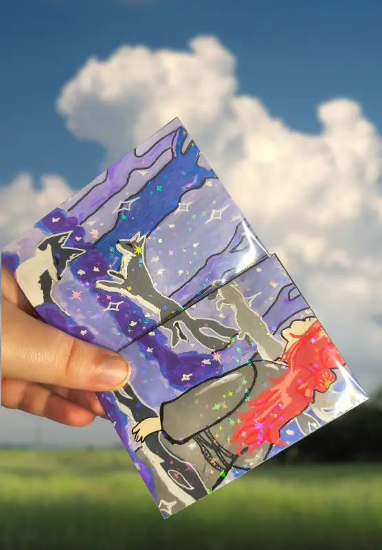 Fox in the wind mini series bundle aceo art card