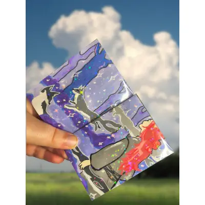 Fox in the wind mini series bundle aceo art card thumbnail 1