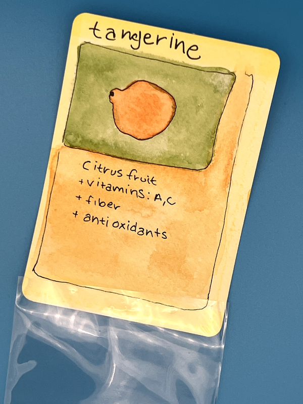 Tangerine 7/99 aceo art card