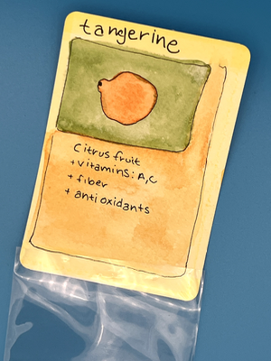 Tangerine 7/99 aceo art card thumbnail 1