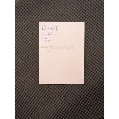 Donut aceo art card thumbnail 2