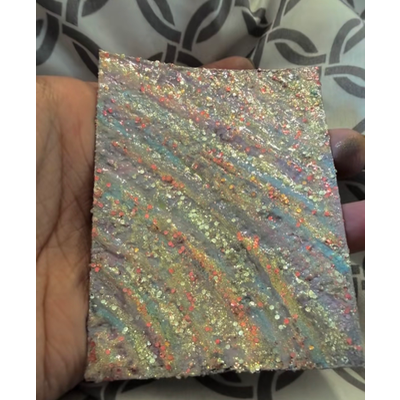 Pastel Glitter 3D Texture ACEO by AThingCalledWhimsy aceo art card thumbnail 2
