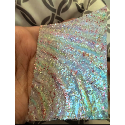 Pastel Glitter 3D Texture ACEO by AThingCalledWhimsy aceo art card thumbnail 1