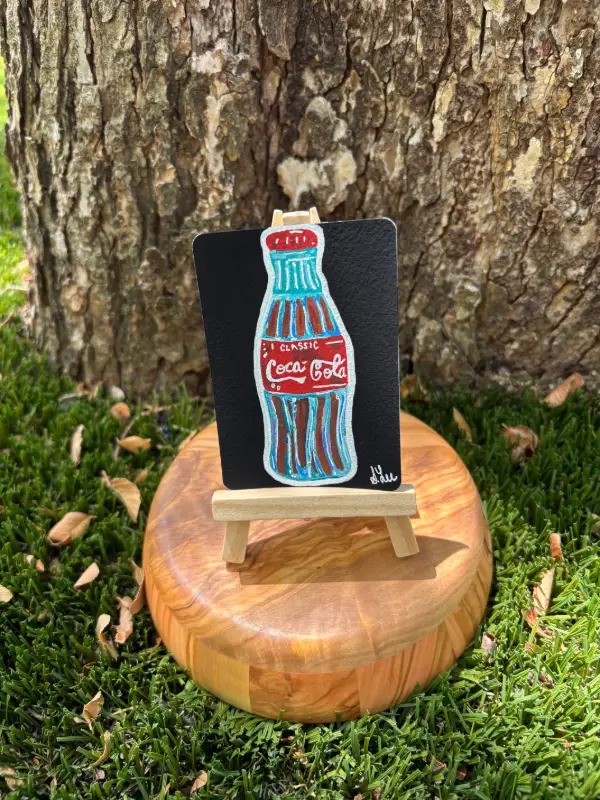 Coca-Cola: Two aceo art card