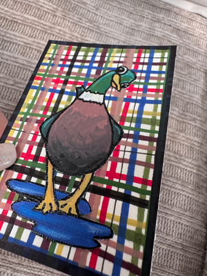 Puddle Jumper aceo art card thumbnail 2