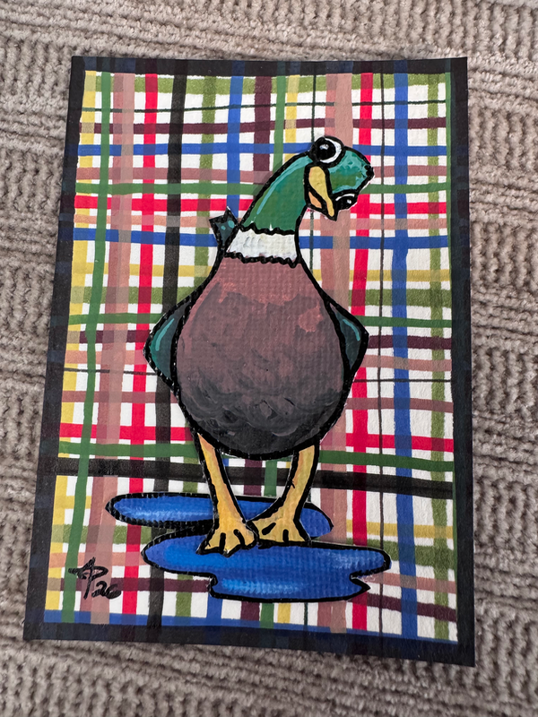 Puddle Jumper aceo art card