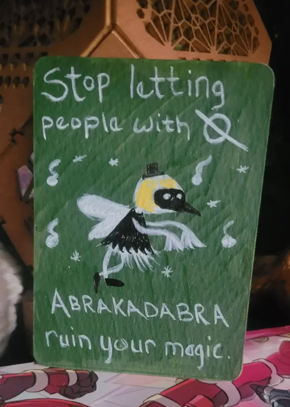 Keep that Magic aceo art card